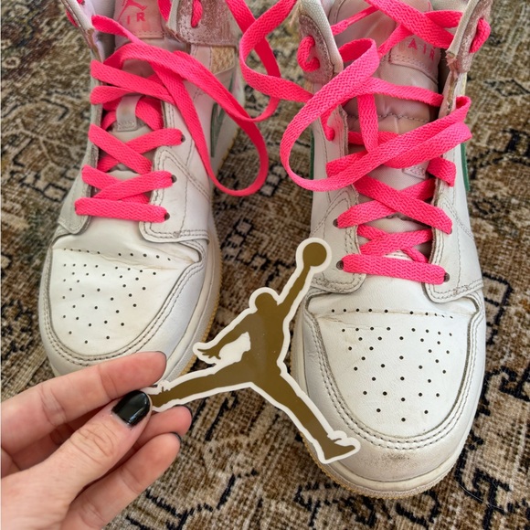 EUC Air Jordan Mid Paint Drip Ice Cream 6Y (women’s 7.5) - Picture 6 of 9